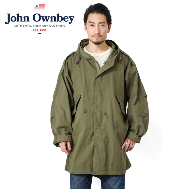 ★カートで割引対象品★John Ownbey Company ジョン・オウンビー・カンパニー 米軍 M-51フィッシュテールパーカ モッズコート ミリタリーファッション【T】