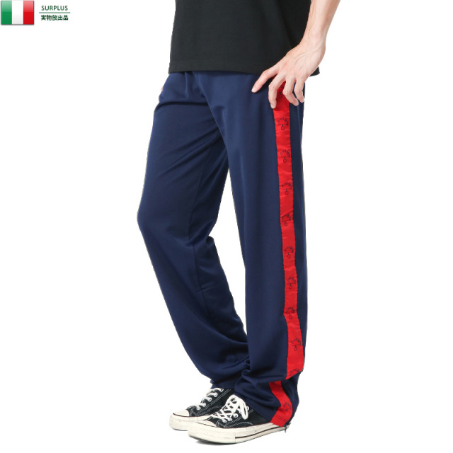実物 新品 イタリア軍 国家憲兵隊 カラビニエリ トレーニング トラックパンツ #1 軍放出品 ミリタリーファッション 軍パン 軍服【キャンペーン対象外】【T】