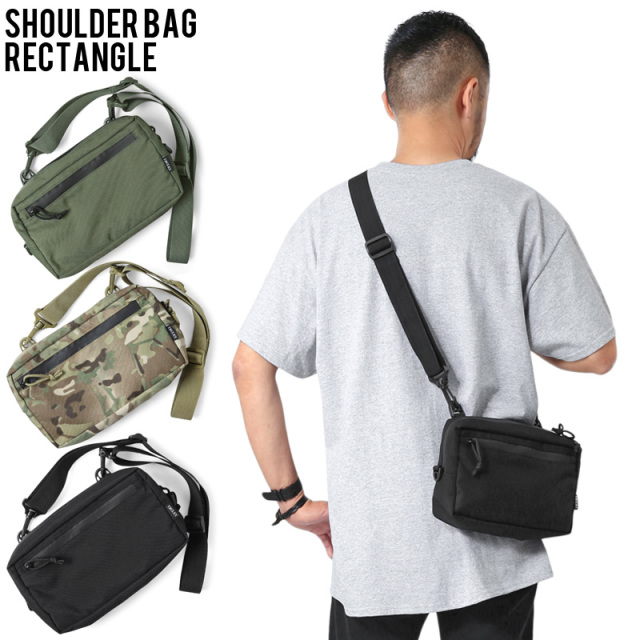 ★カートで割引対象品★新品 ショルダーバッグ RECTANGLE ミリタリーファッション【T】