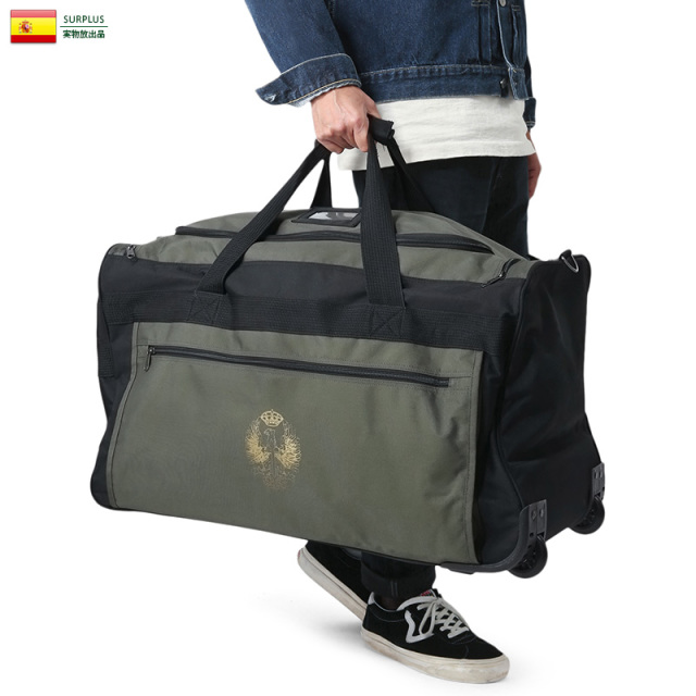 実物 新品 スペイン軍 GOLD EMBLEM トランスポート キャリーバッグ 軍放出品 ミリタリーファッション【キャンペーン対象外】【I】