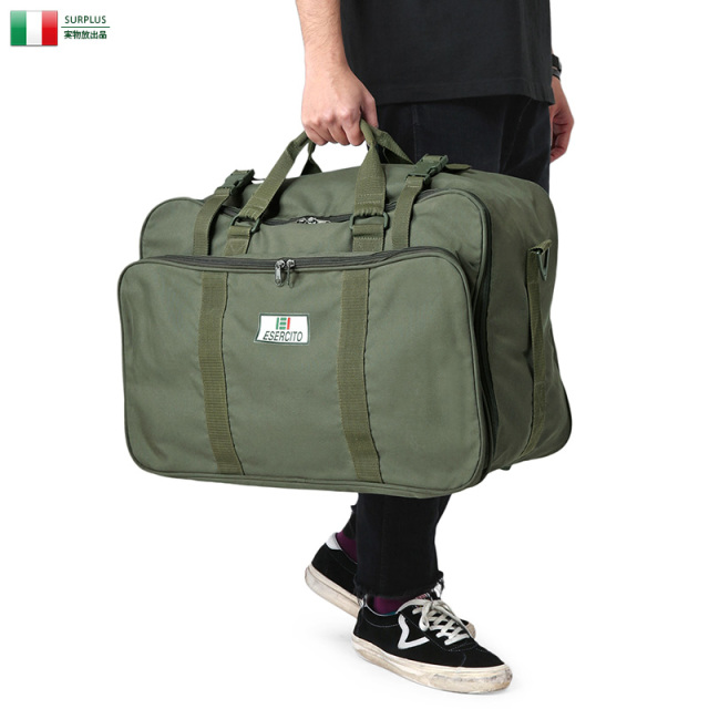 実物 USED イタリア陸軍 ボストンバッグ / ショルダーバッグ【キャンペーン対象外】【T】ミリタリー