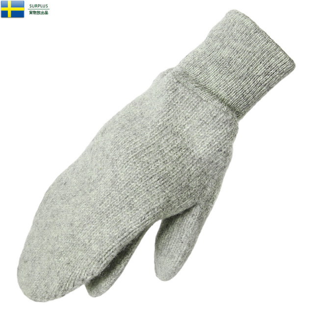 ☆今だけ15%OFF☆実物 新品 スウェーデン軍 シューティング トリガー ミトン ウール グローブ【キャンペーン対象外】【T】ミリタリー