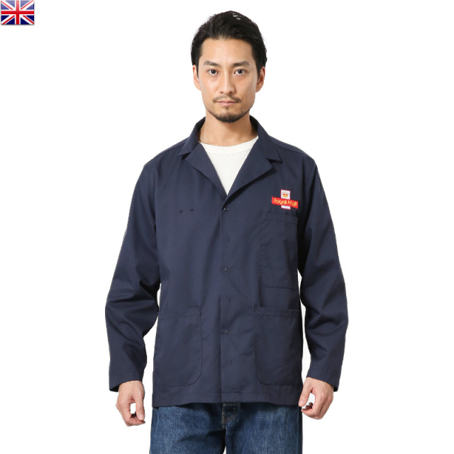 実物 USED イギリス ROYAL MAIL ワークジャケット with INSIGNIA【キャンペーン対象外】 ヴィンテージ【I】ミリタリー