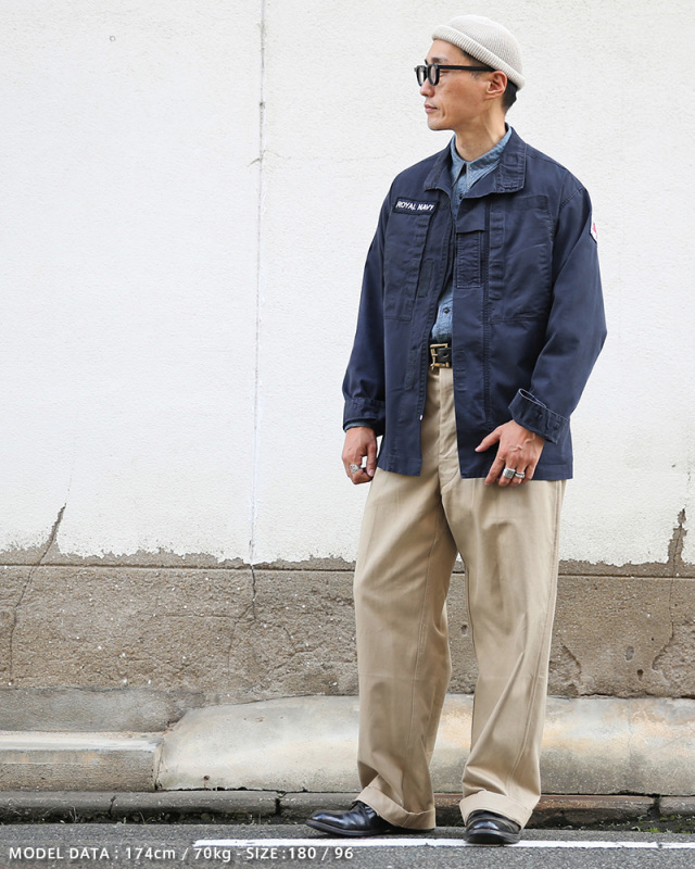 イギリス軍 Royal Navy Pcs コンバットジャケット ミリタリーファッション 軍服