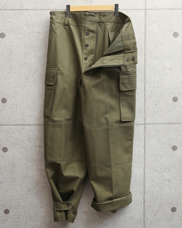 希少サイズ デッドストック フランス軍 M-47 カーゴパンツ 前期型 