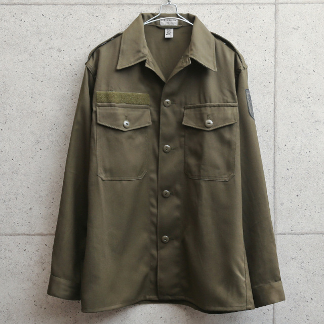 実物 オーストリア軍 コンバットシャツ ミリタリーファッション 軍服【キャンペーン対象外】【I】