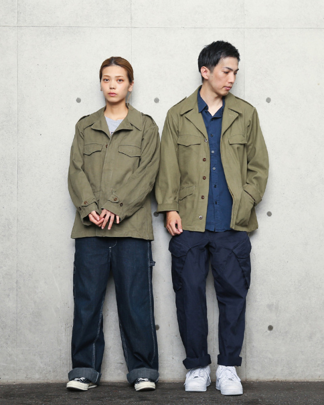 フランス軍 M-47 フィールドジャケット 前期型 コットン製 ミリタリー  