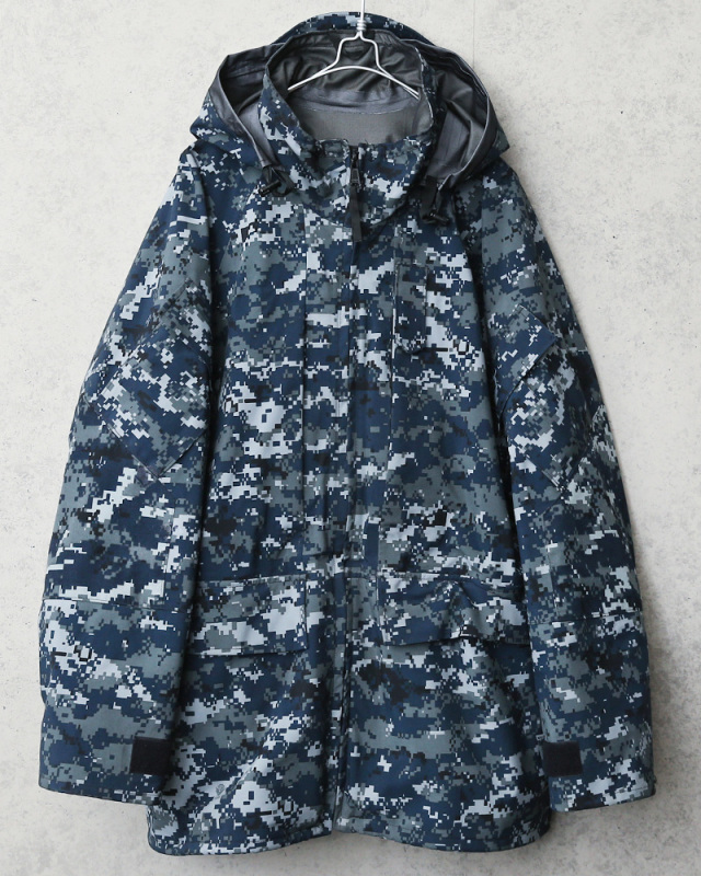 米軍 U.S.NAVY ECWCS GEN2 NWU デジタルカモ GORE-TEX パーカー 軍服  