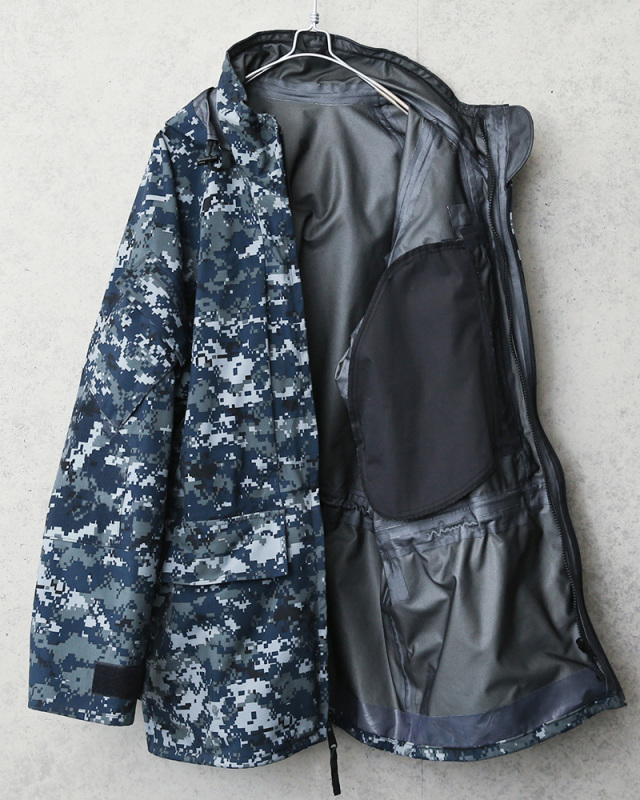 米軍 U.S.NAVY ECWCS GEN2 NWU デジタルカモ GORE-TEX パーカー 