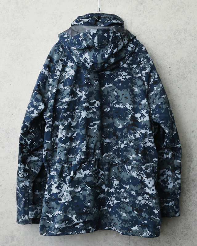 米軍 U.S.NAVY ECWCS GEN2 NWU デジタルカモ GORE-TEX パーカー  