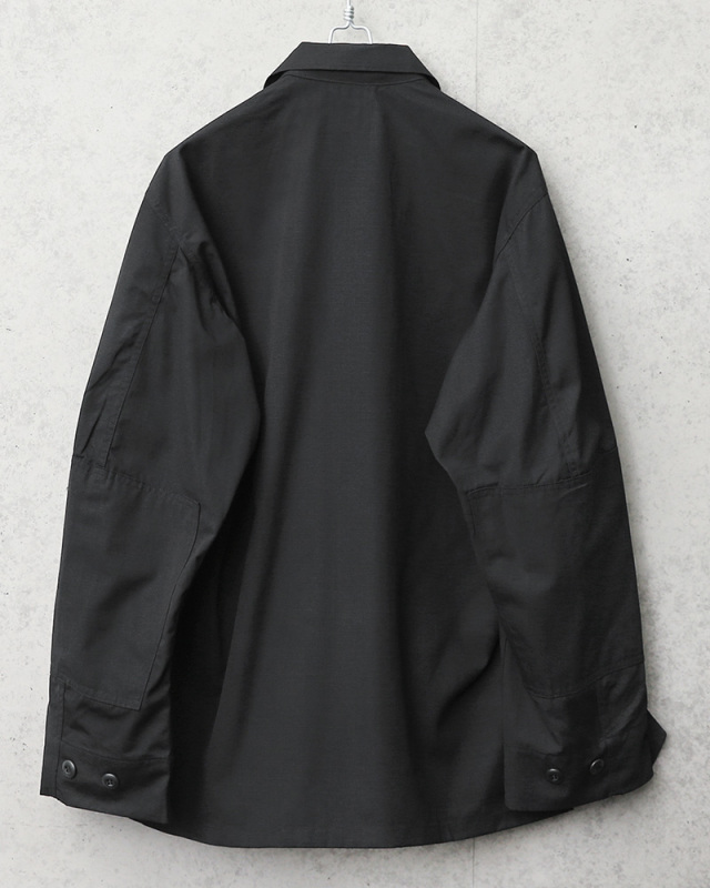 米軍 ブラック リップストップジャケット BLACK357 軍服 ミリタリー 
