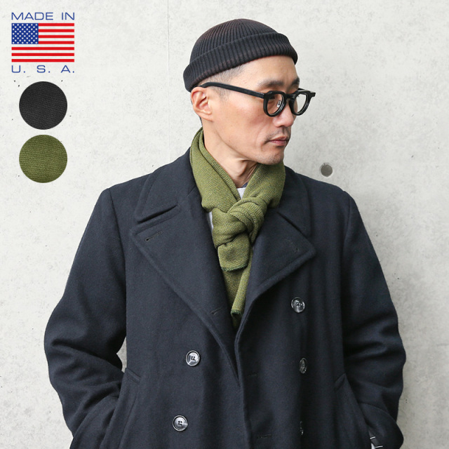 MADE IN USA ACRYLIC ミドルゲージニット マフラー【キャンペーン対象外】【I】