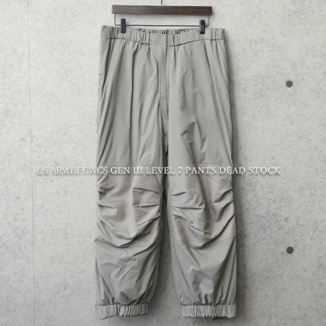 デッドストック 米軍 ECWCS Gen III Level 7 パンツ ミリタリーパンツ  
