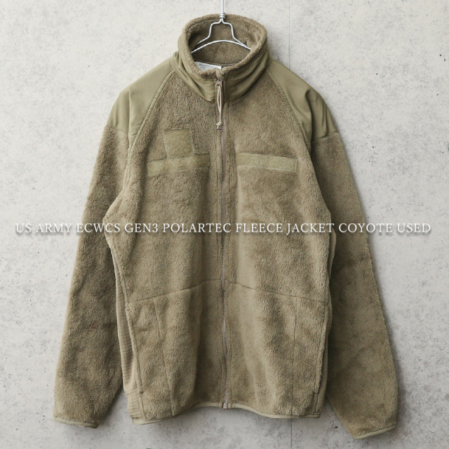 米軍 ECWCS Gen3 POLARTEC フリースジャケット COYOTE 