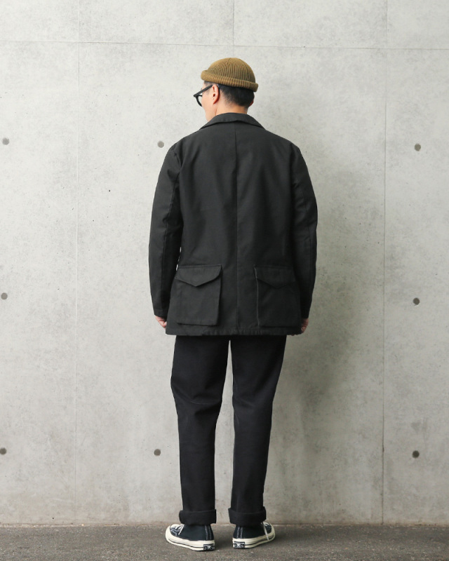 スウェーデン軍 M-59 フィールドジャケット BLACK染め 軍服 ミリタリー 