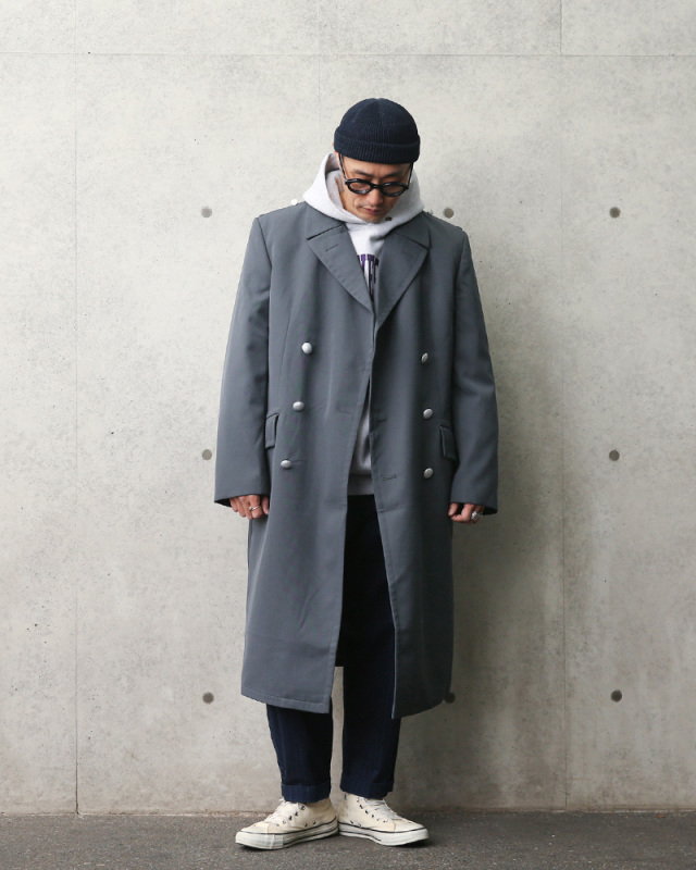 ドイツ軍 DOUBLE BREASTED オーバーコート ミリタリーファッション 軍服 