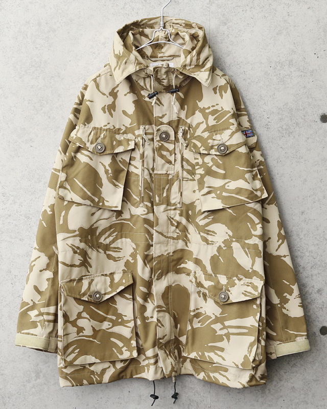 実物 新品 イギリス軍 WINDPROOF コンバット スモック デザートDPMカモ【キャンペーン対象外】 軍服 ミリタリーファッション【I】