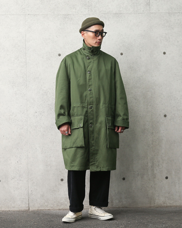 デッドストック スウェーデン軍 M-59 フィールドコート 軍服 