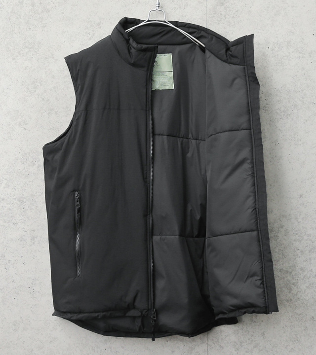 B.A.F社製 PCU TYPE Level 7 プリマロフト ベスト BLACK 軍服 