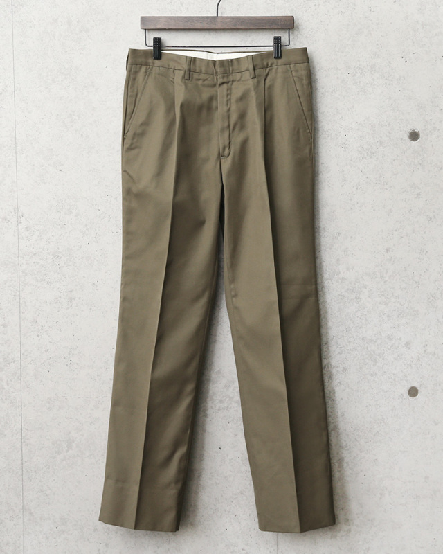 実物 新品 デッドストック イタリア軍 チノパンツ【キャンペーン対象外】 軍服 ミリタリーファッション 軍パン【I】