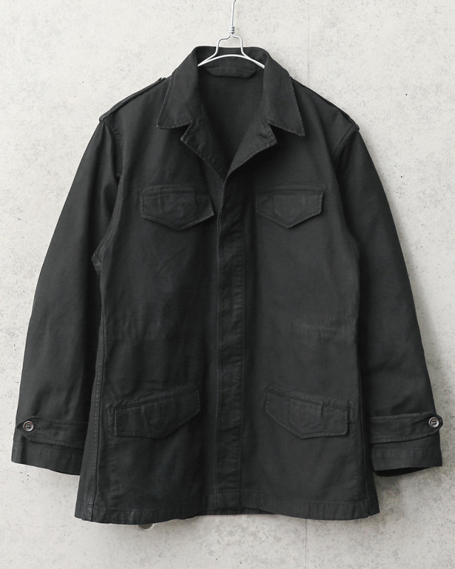 USED フランス軍 M-47 フィールドジャケット 前期型 コットン製 BLACK 
