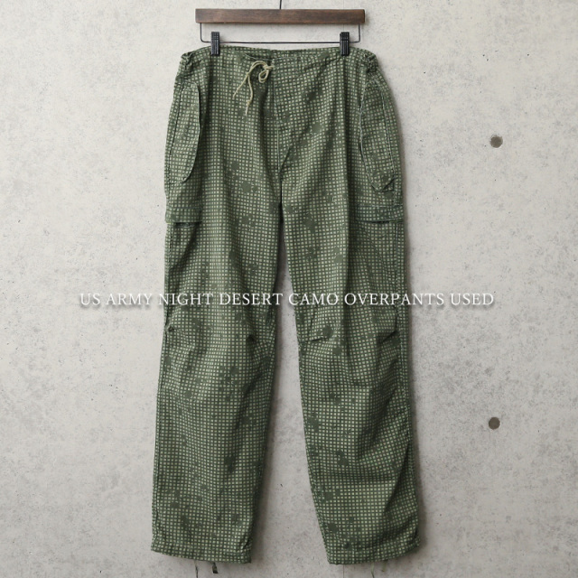 実物 USED 米軍 ナイトデザートカモ オーバーパンツ【キャンペーン対象外】 軍服 ミリタリーファッション 軍パン【I】