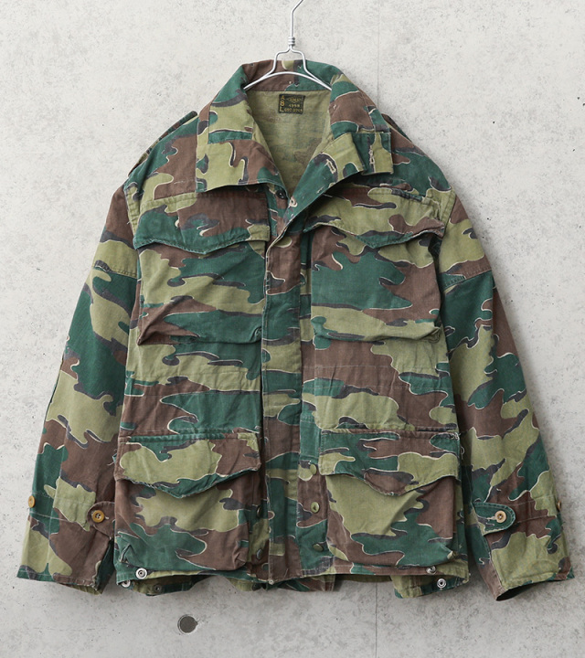 ベルギー軍 ジグソーカモ PARATROOPER コンバット スモック フライ 