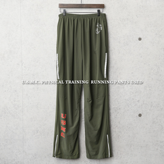 実物 USED 米軍 米海兵隊 U.S.M.C. PT ランニング パンツ【キャンペーン対象外】 ミリタリーファッション 軍服 軍パン【I】