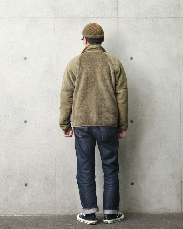 【美品】米軍 ECWCS GEN3 POLARTEC フリース M-R コヨーテ リジェクト 訳あり品 実物 USED 米軍 ECWCS Gen3 POLARTEC