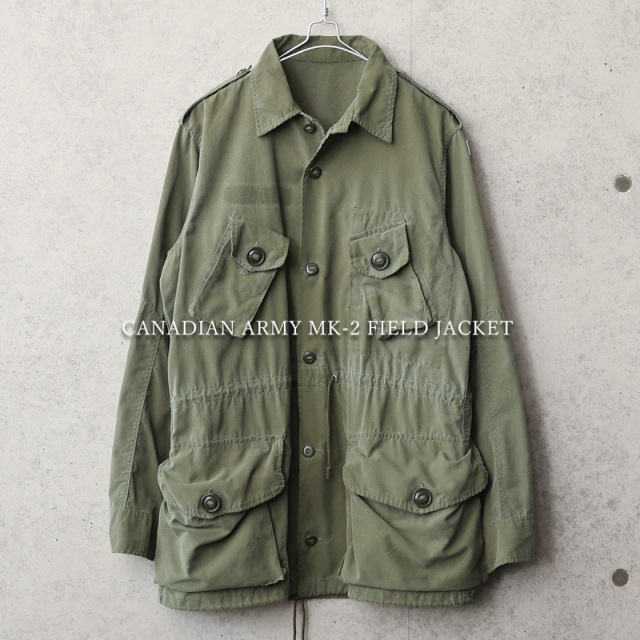 実物 USED カナダ軍 MK-2 フィールドジャケット OD【I】【キャンペーン対象外】軍服 ミリタリージャケット ミリタリーファッション