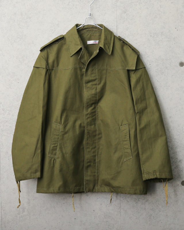 デッドストック ルーマニア軍 ウォータープルーフ ジャケット 軍服 ...