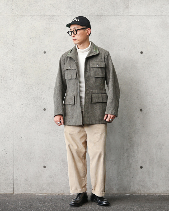 USED スウェーデン軍 M-39 ウールジャケット ＃1 ミリタリー 