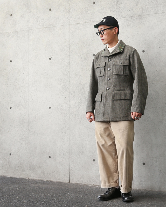 USED スウェーデン軍 M-39 ウールジャケット ＃1 ミリタリー 