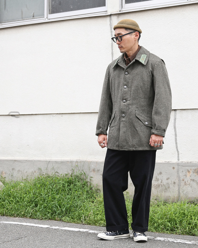 USED スウェーデン軍 M-59 ウールジャケット ミリタリーファッション 軍服