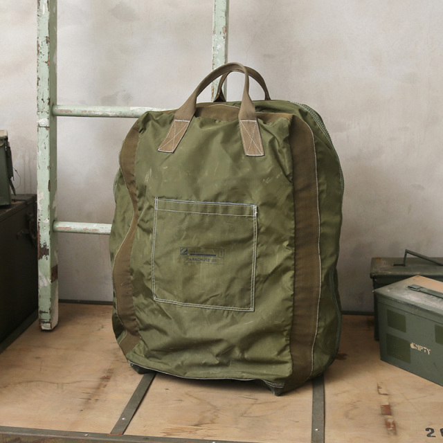 希少 実物 USED フランス軍 ARZ G9 AIR FORCE PARATROOPER 2WAY パラシュートバッグ【キャンペーン対象外】【I】ミリタリーファッション