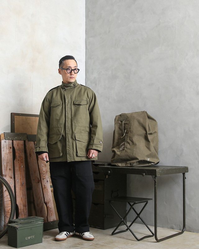 デッドストック フランス軍 M-47 フィールドジャケット 前期型  