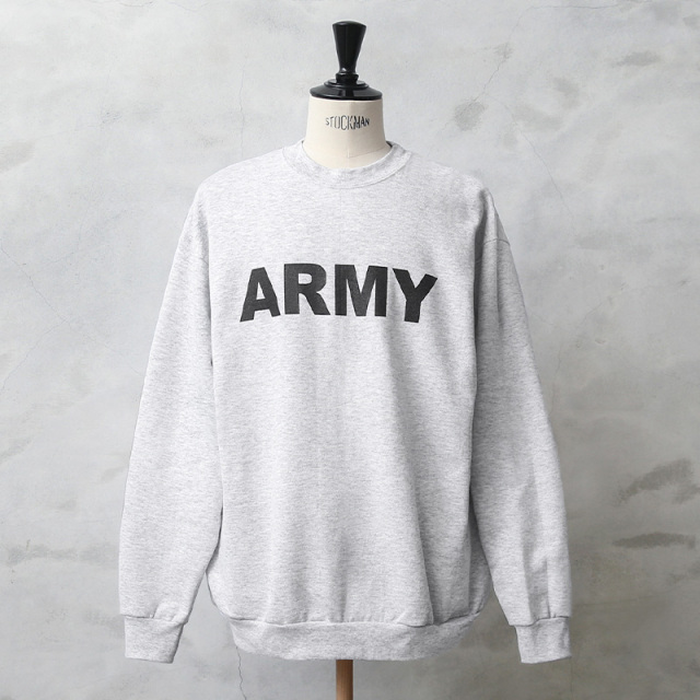 実物 新品 デッドストック 米軍 PFU ARMY スウェットシャツ【キャンペーン対象外】【I】ミリタリー