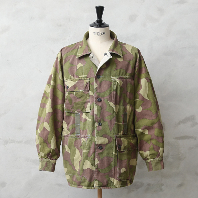 実物 USED フィンランド軍 M-62 リバーシブル フィールドジャケット 前期型【キャンペーン対象外】【I】ミリタリーファッション 軍服