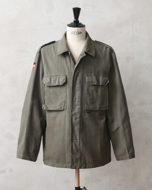希少 実物 USED ドイツ軍 モールスキン ジャケット 後期型 ミリタリー 