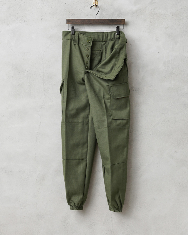 デパート 送料無料 実物 新品 デッドストック スペイン軍 コンバット ウール カーゴ パンツ