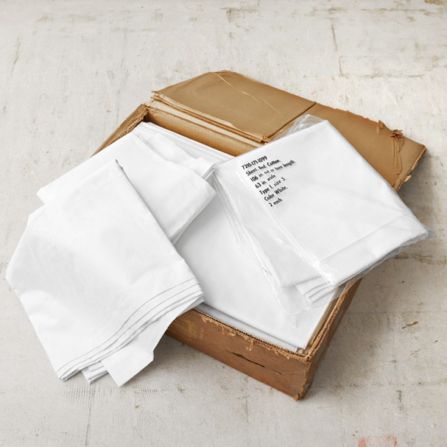 実物 新品 デッドストック 米軍 ベッドシーツカバー【キャンペーン対象外】【T】ミリタリーファッション 軍服