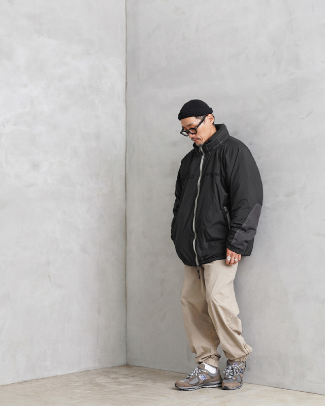 実物 USED 米軍 ECWCS Gen III Level 7 ジャケット DEEP BLACK染め  