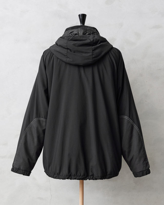 実物 USED 米軍 ECWCS Gen III Level 7 ジャケット DEEP BLACK染め  