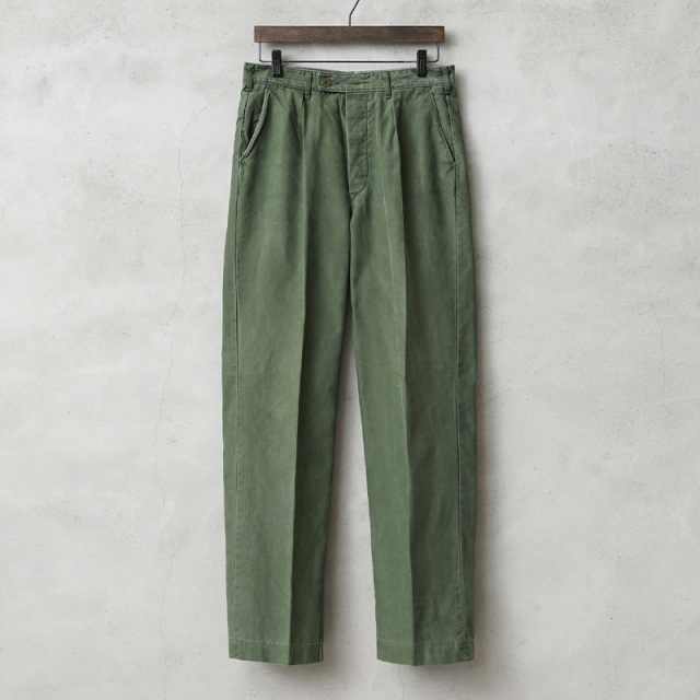 ☆今だけ15%OFF☆実物 USED スウェーデン軍 ユーティリティ ワークパンツ バックボタン【キャンペーン対象外】【I】ミリタリーファッション 軍服 軍パン