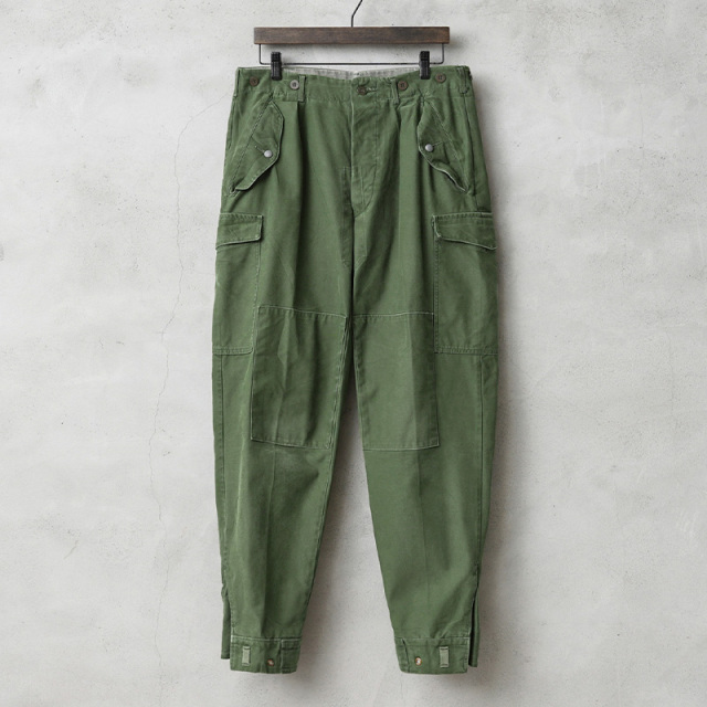 ☆今だけ15%OFF☆実物 USED スウェーデン軍 M-59 カーゴパンツ【キャンペーン対象外】【I】ミリタリー