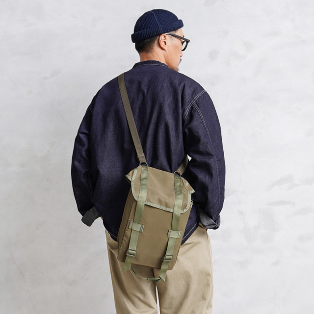 実物 USED チェコ軍 M-85 パラシュート ショルダーバッグ【キャンペーン対象外】【I】ミリタリーファッション 軍服