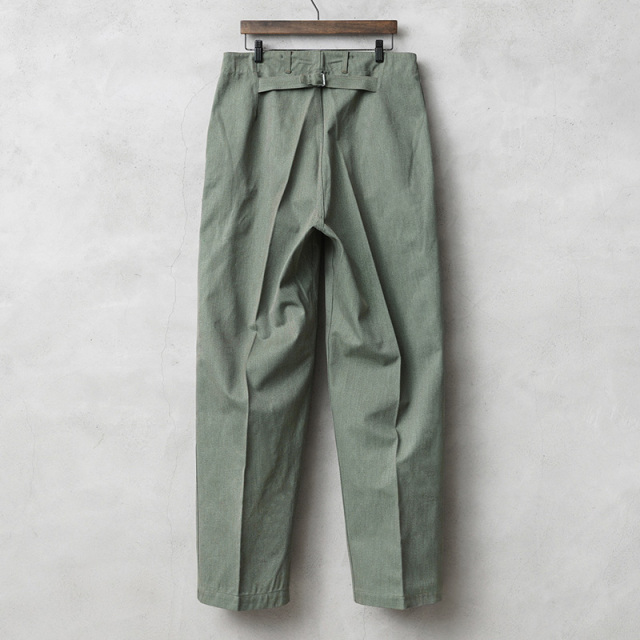 ☆今だけ15%OFF☆実物 新品 デッドストック スウェーデン軍 シンチバック プリズナー パンツ【キャンペーン対象外】【I】ミリタリーファッション 軍服 軍パン