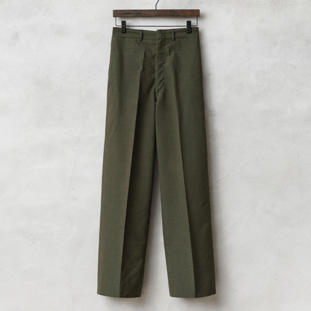 実物 USED 米軍 USMC GREEN SHADE SERVICE ドレス トラウザーズ【キャンペーン対象外】【I】ミリタリーファッション 軍服 軍パン