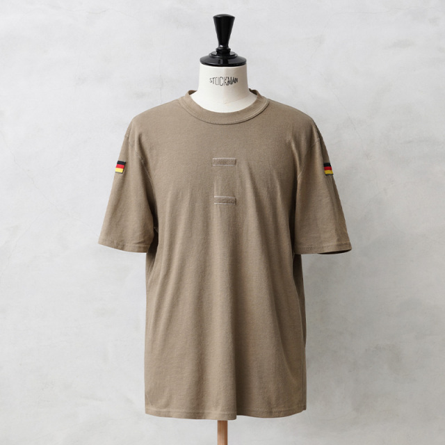 実物 USED ドイツ軍 BUNDESWEHR トロピカル Tシャツ COYOTE【キャンペーン対象外】【I】ミリタリー