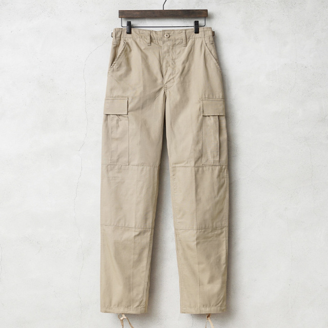 MADE IN USA 新品 米軍 デッドストック 1980～90年代 BDU カーゴパンツ COTTON100% カーキ【キャンペーン対象外】【I】